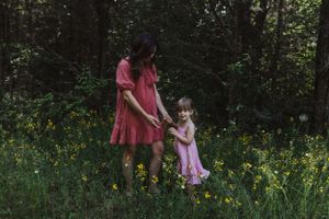 Pregnancy announcement at Little Bluff in Prince Edward County, Ontario