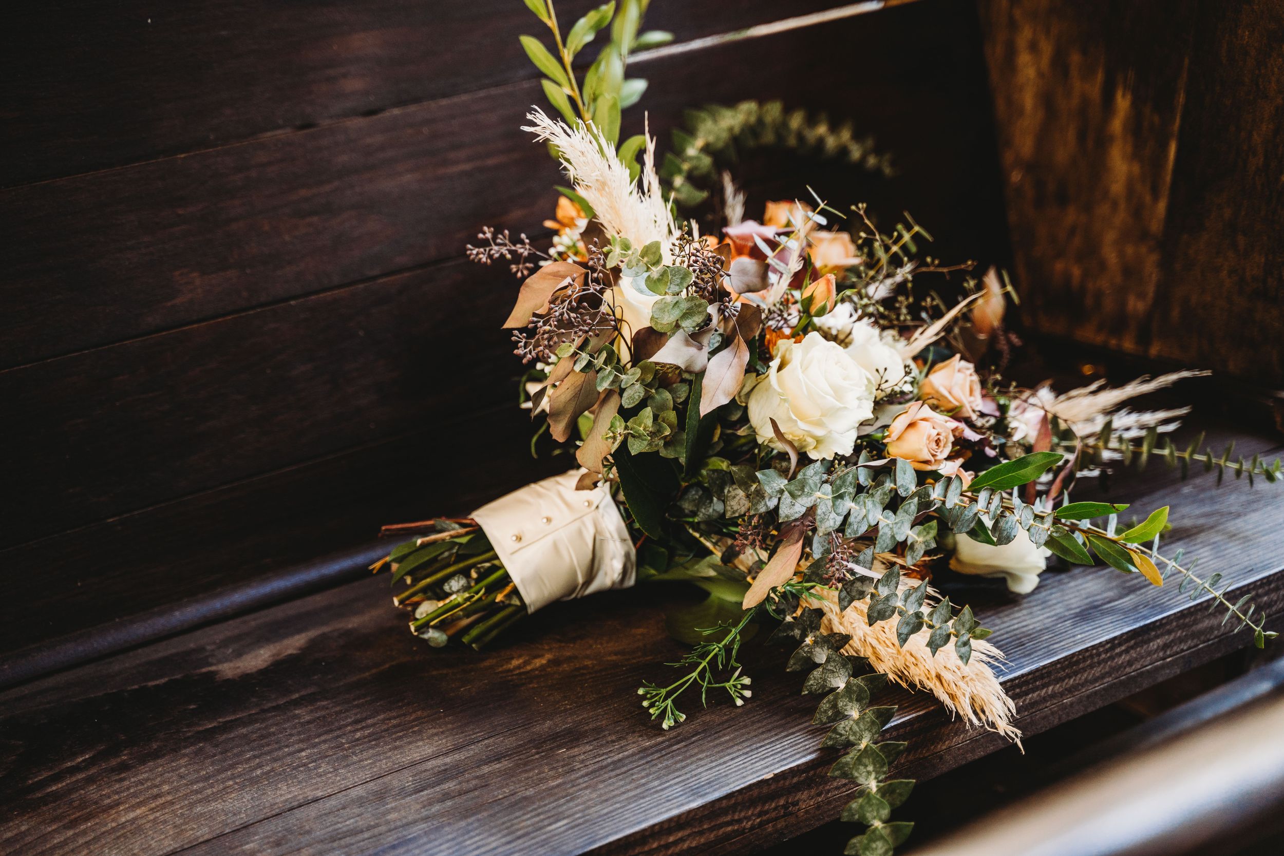 A gorgeous floral bouquet created by RLM affairs estate room events
