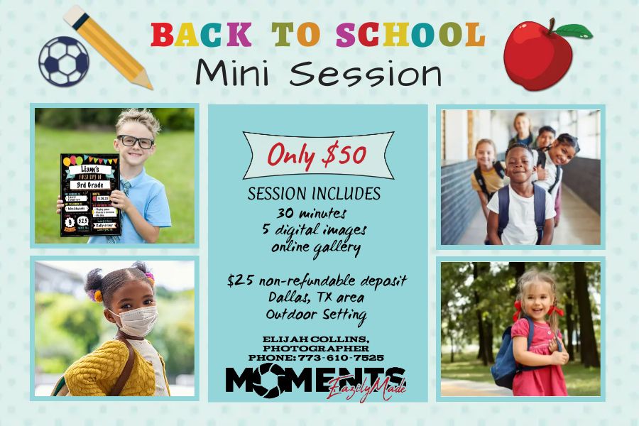 Back to School Sale - Aug 1st - Aug 31st