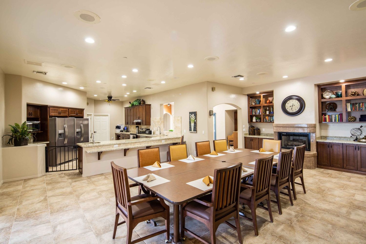Kitchen of Assisted Living Facility in Tucson Arizona