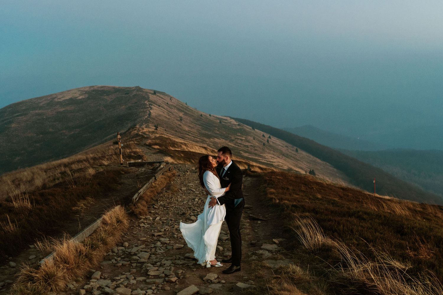wedding in mountains