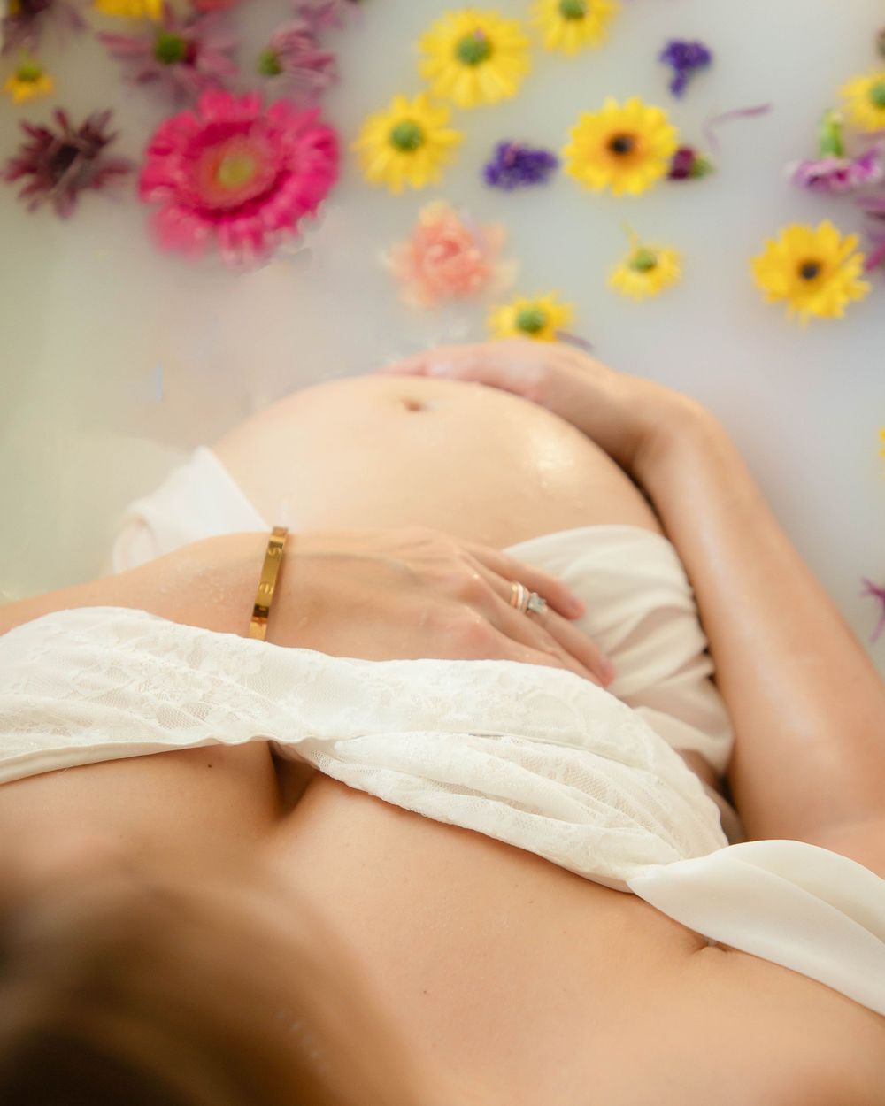 maternity Milkbath, South Carolina Maternity Newborn Photographer Columbia, SC