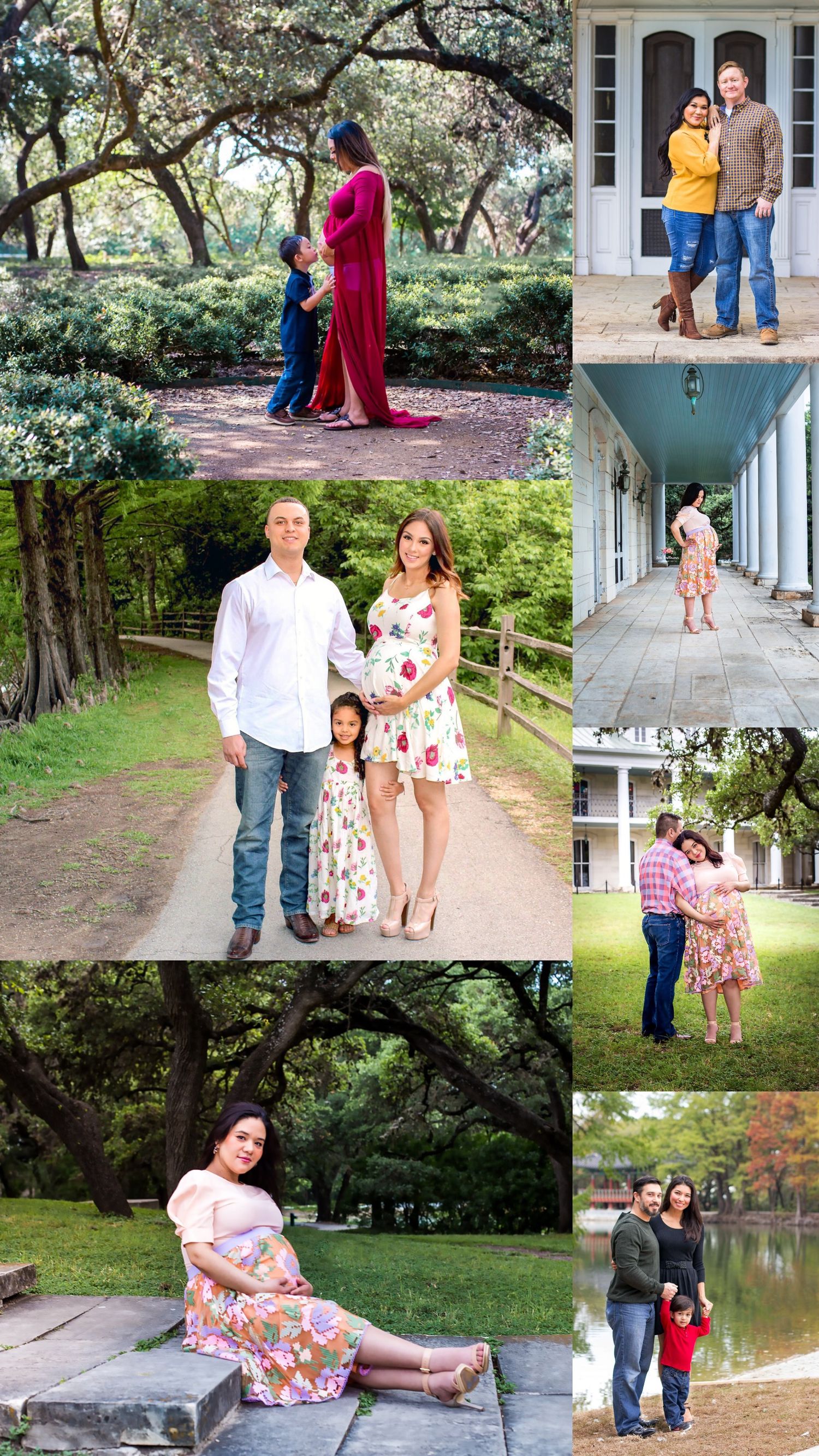 San Antonio portraits at Denman Estate Park