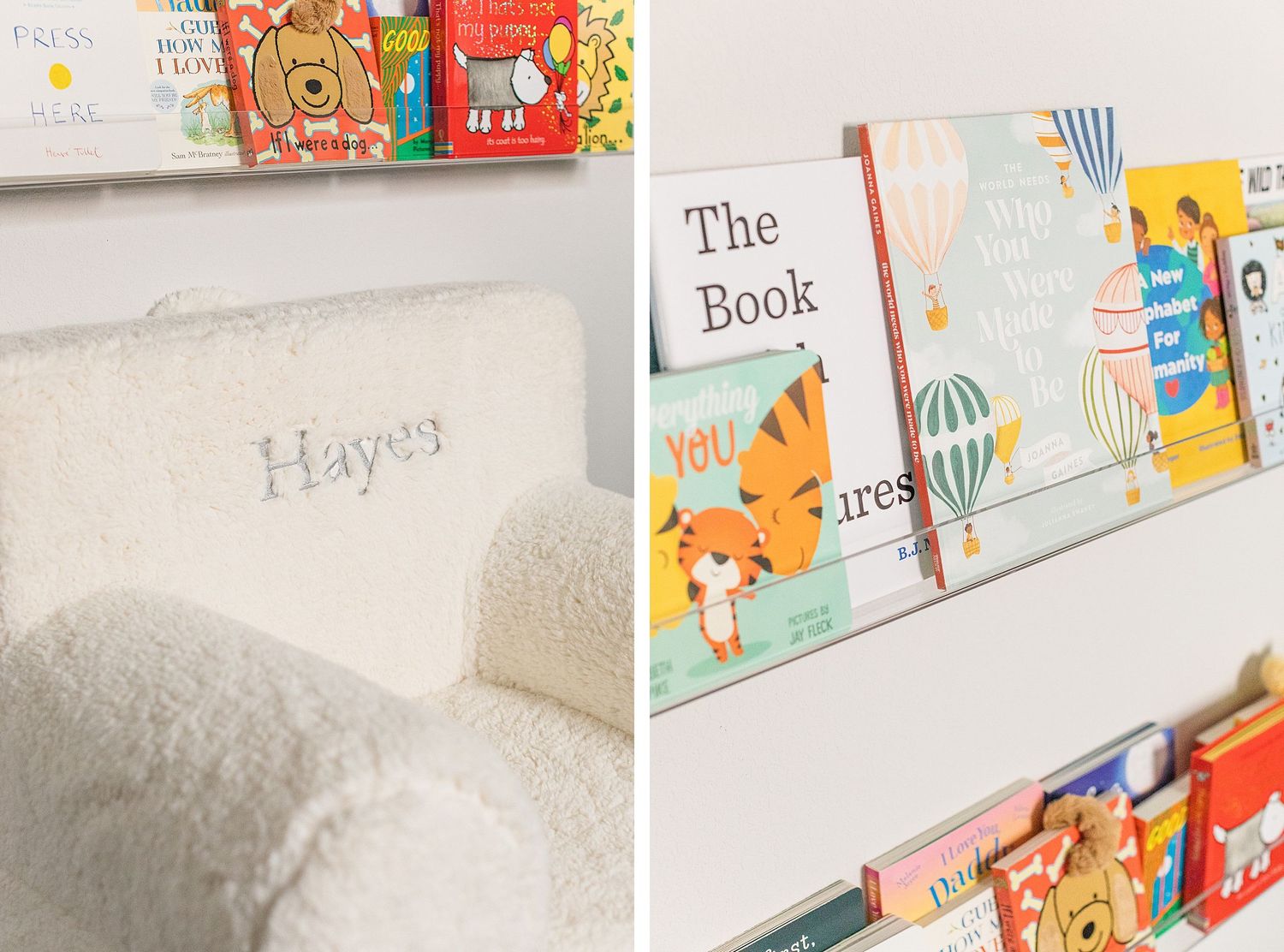 A calm, serene nursery design for baby boy in Austin, Texas