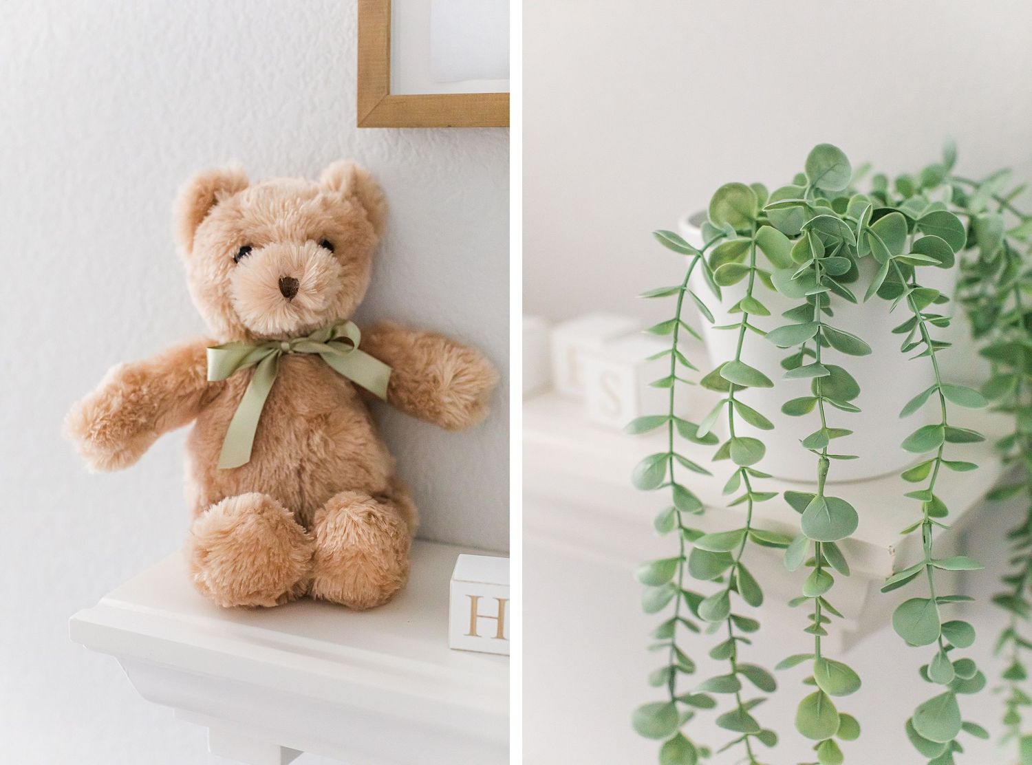 A calm, serene nursery design for baby boy in Austin, Texas
