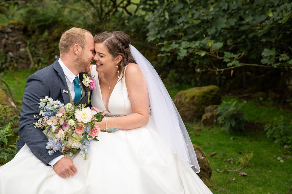 Dartmoor wedding couple. #devonweddingphotographer #devonweddingphotography #realweddingphotosdevon