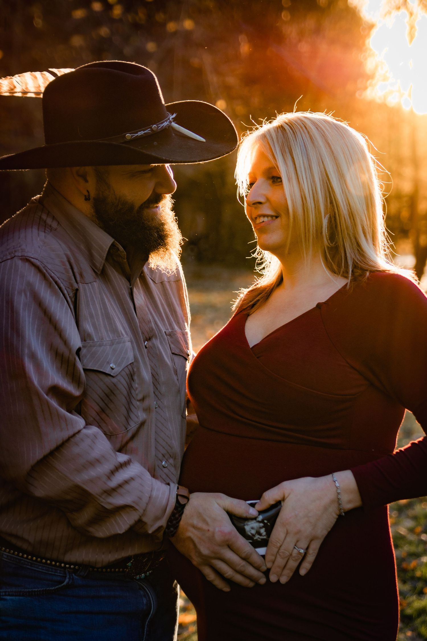outdoor maternity session/Richfield county park/michigan
