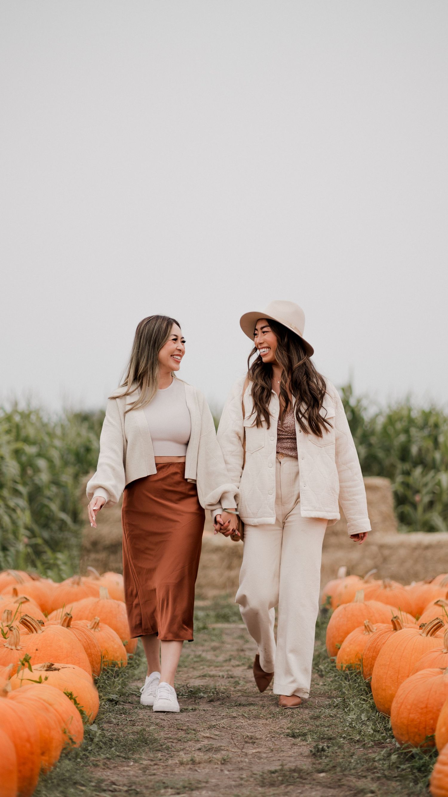 Holiday Pumpkin Patch Photoshoot in Bay Area, San Francisco California