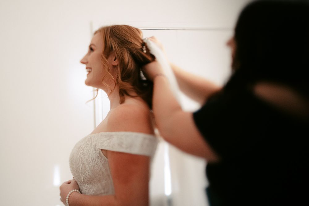 Wedding Veil shot by Rose and Rainbow Photography