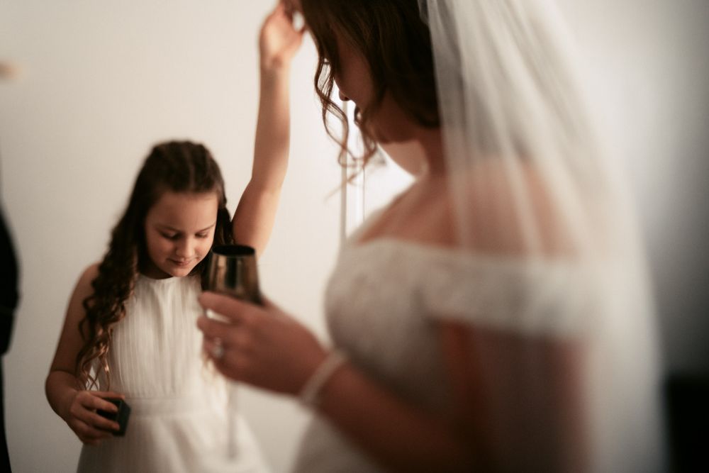 Wedding Veil shot by Rose and Rainbow Photography