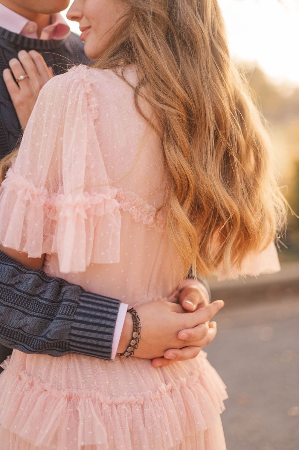 Elegant and classy fall engagement session at Woodward Park, Tulsa, Oklahoma.