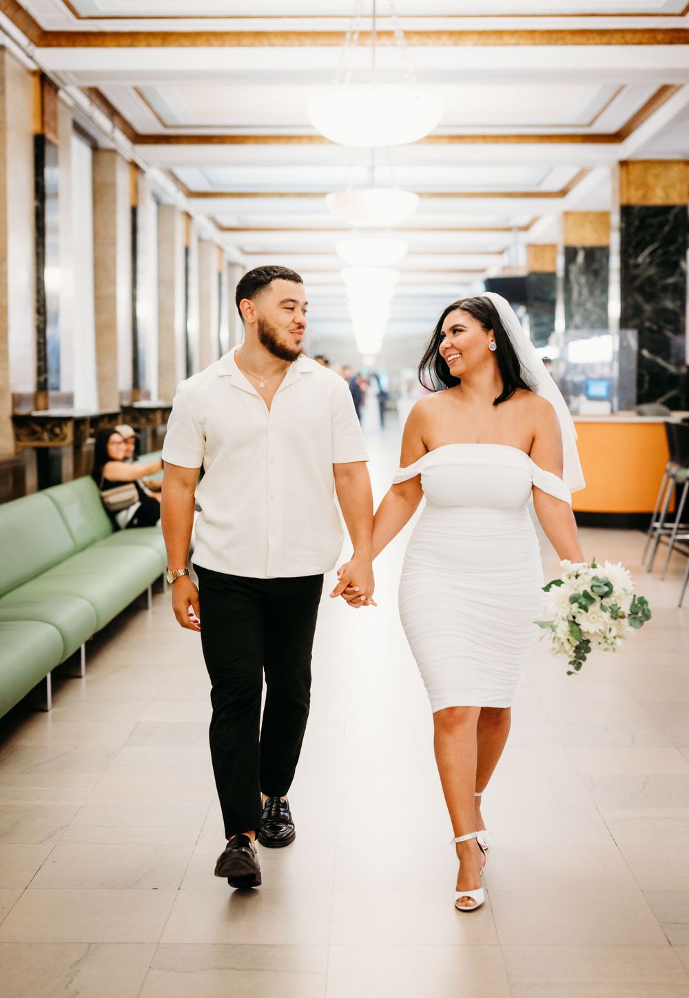 NYC Photography and Officiant New York Elope Elopement City Love Bride Groom Oficiante Jueza city hall