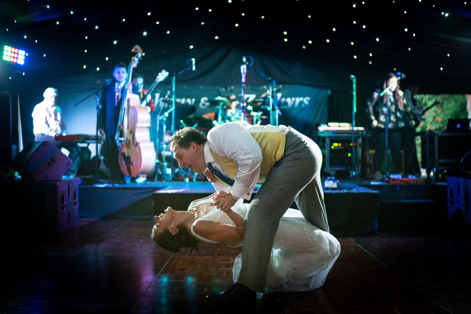 London marquee wedding first dance, Wedding Parties/ Night Gallery hero image