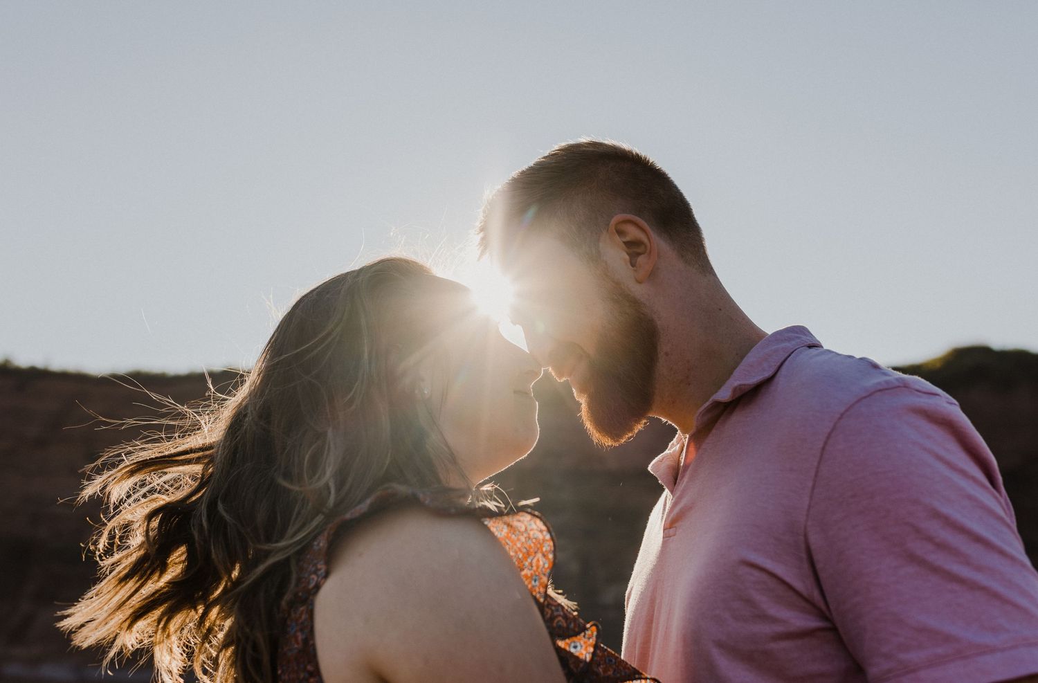Sunset anniversary session at Blomidon Provincial Park, Annapolis Valley, Nova Scotia