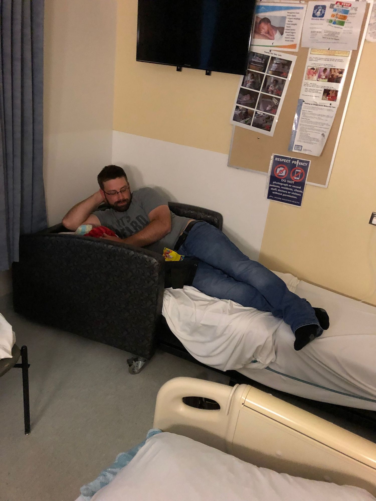 Derek watched many episodes of The Office.