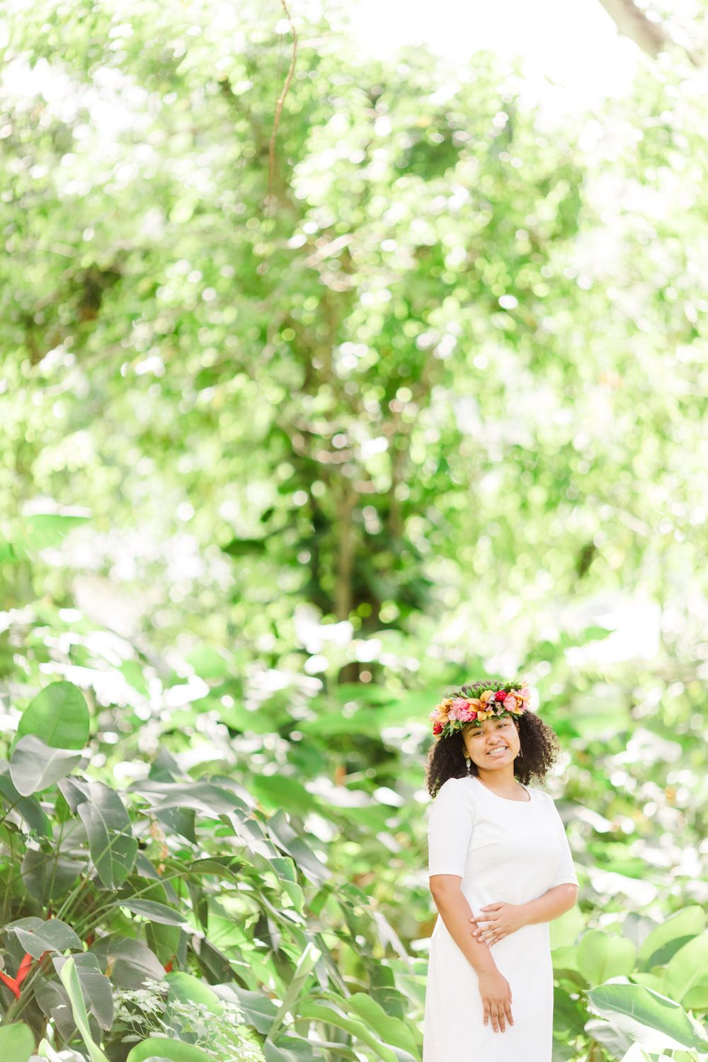hawaii family photographer, hawaii portrait, haku, green, high school, graduation