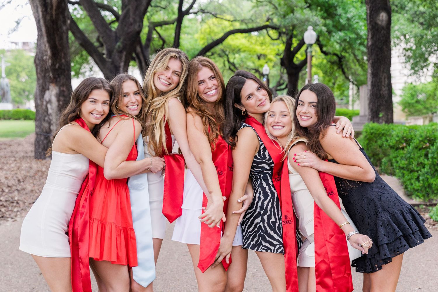 group of college graduate women university of texas