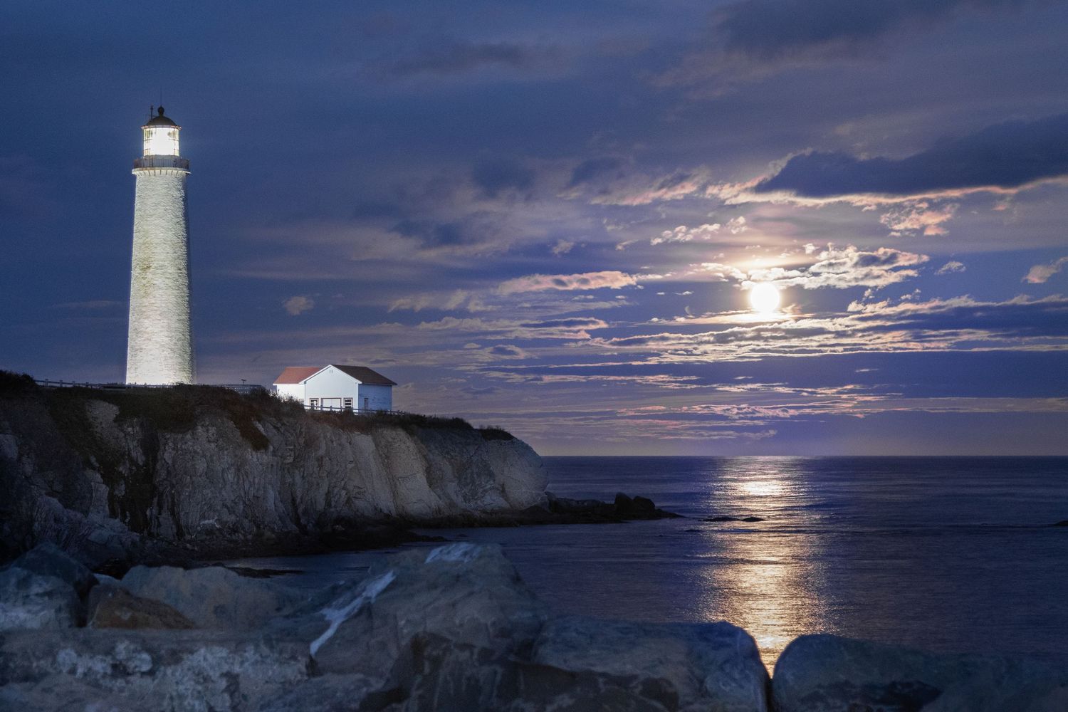Phare de cap des rosiers
