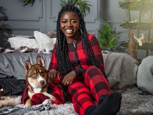 toronto christmas photography black girl