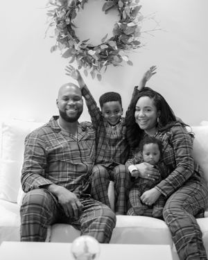 kitchener christmas photography pyjamas