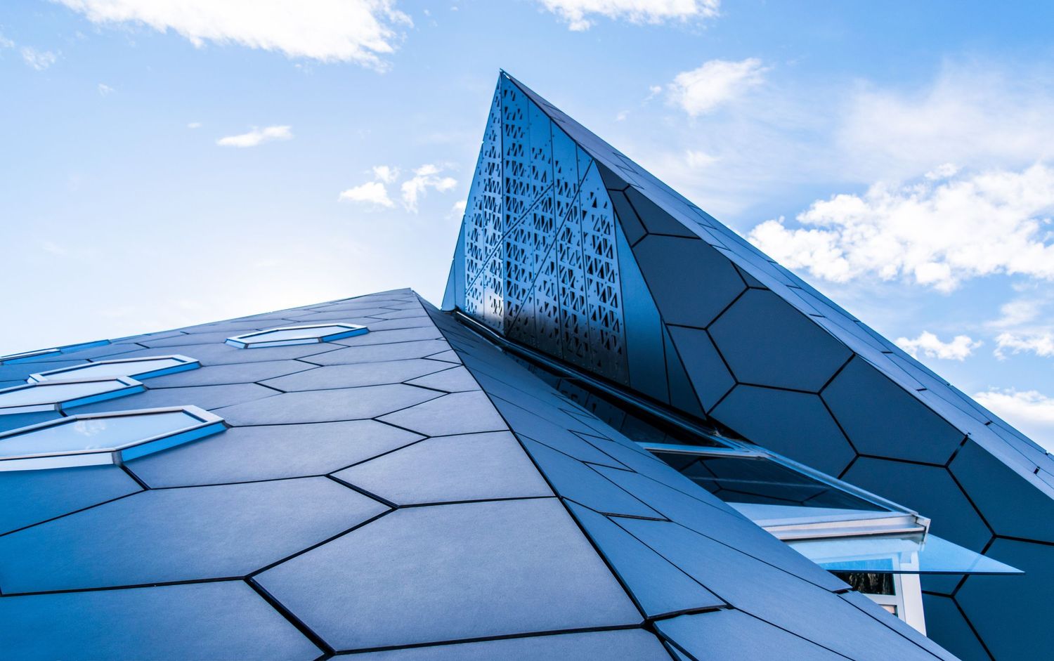 Image of the Science Pyramid in Denver Botanic Gardens designed by BurkettDesign