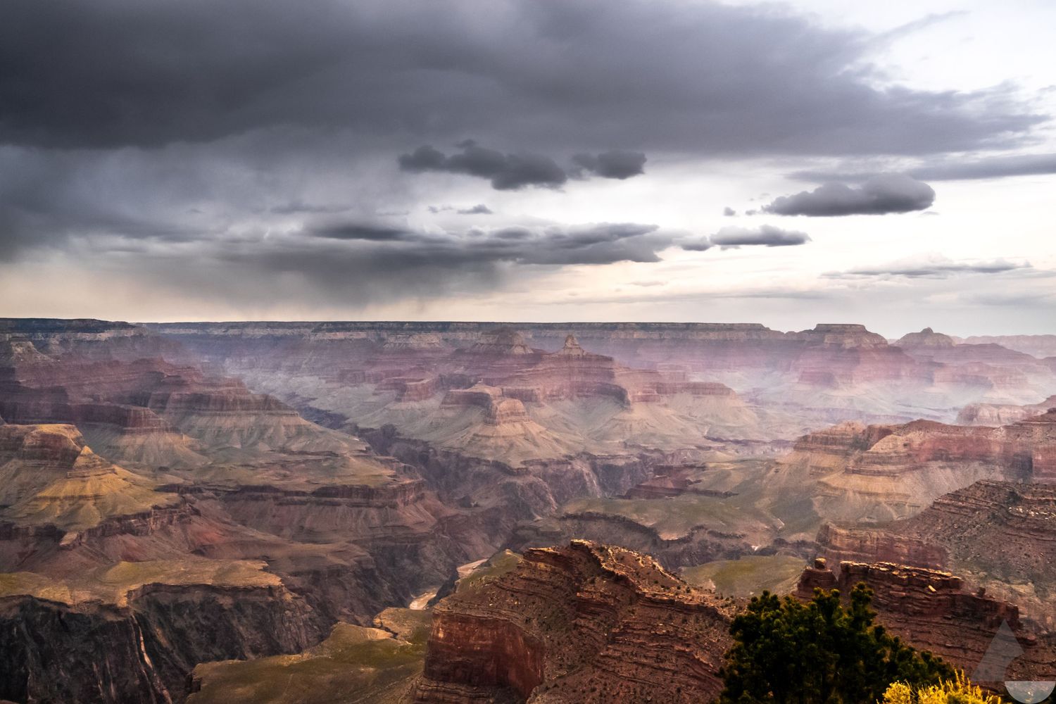Image from the South Rim of the Grand Canyon National Park in Arizona, USA