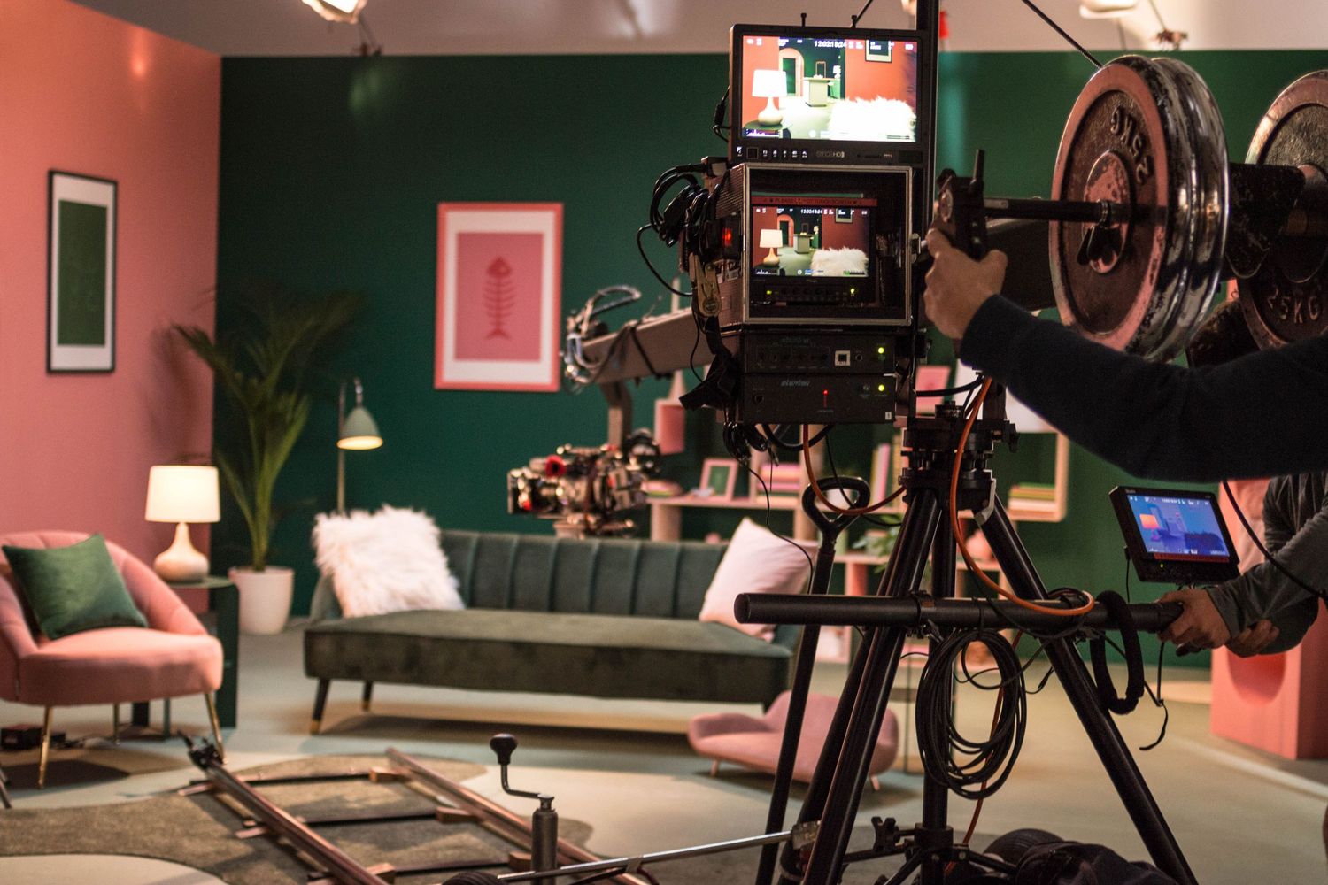 film set behind the scenes London
