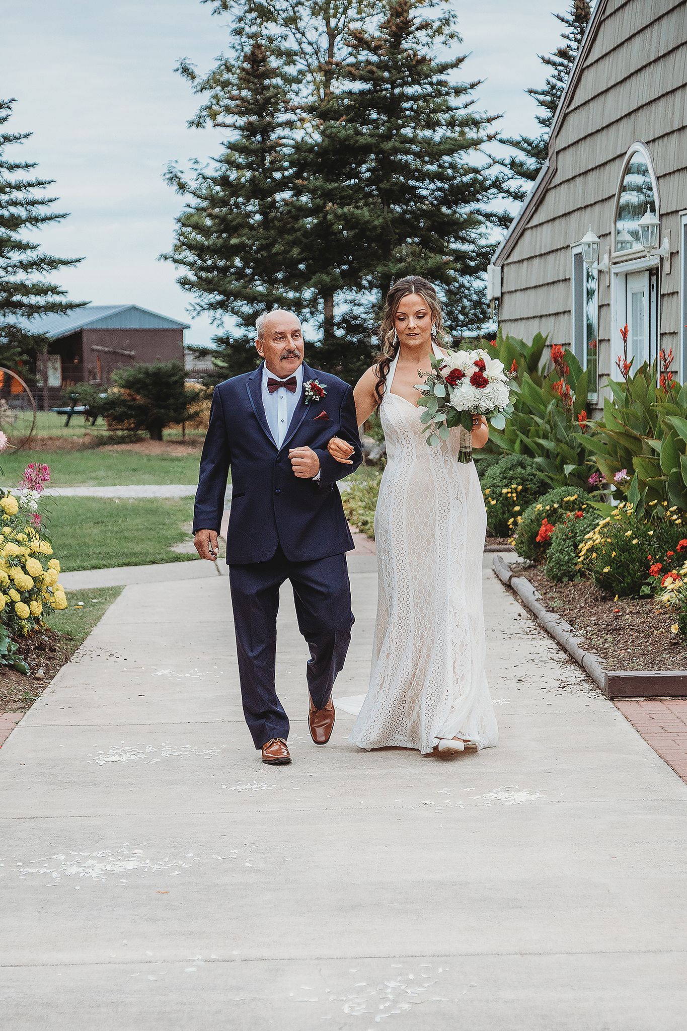 walk down aisle wedding day big event marriage elope photographer local travel buffalo ny wny east aurora