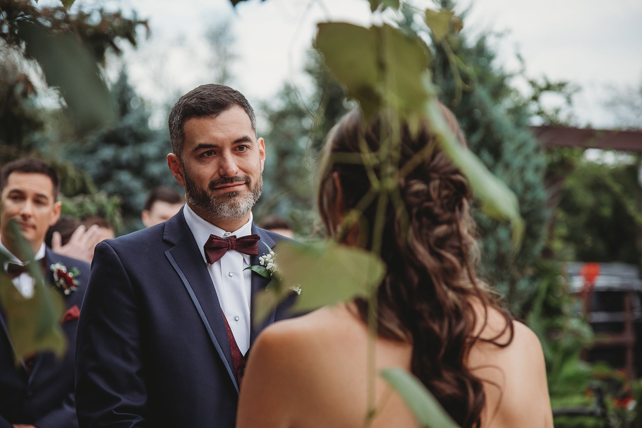 groom vows wedding day big event marriage elope photographer local travel buffalo ny wny east aurora