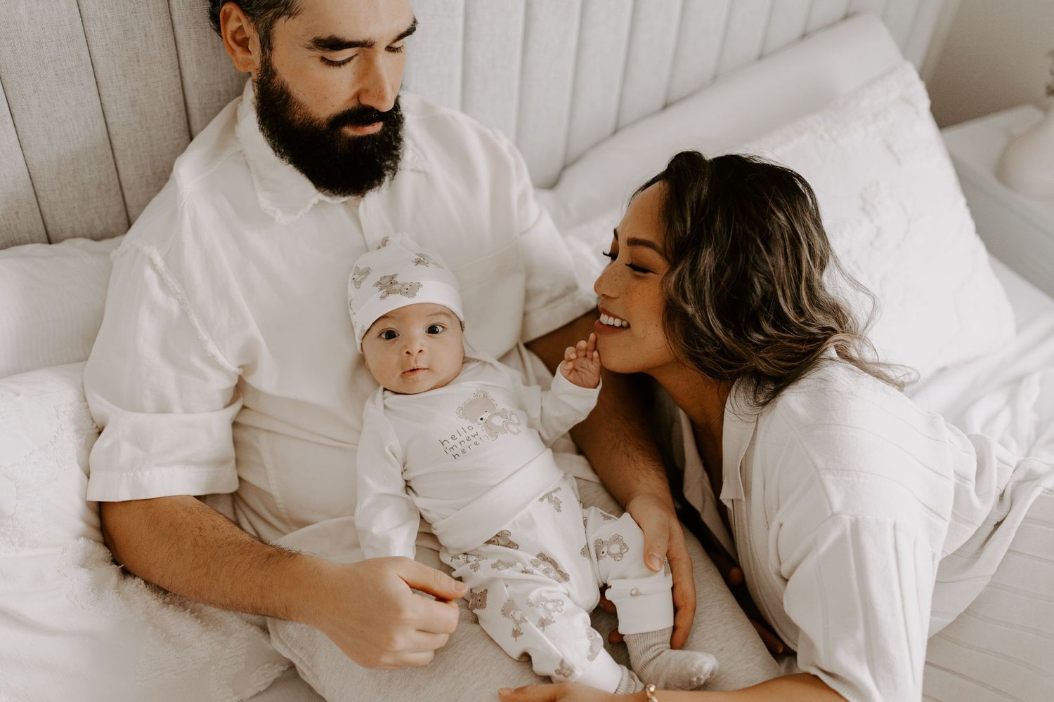 family / newborn home photography session in toronto vaughan canada