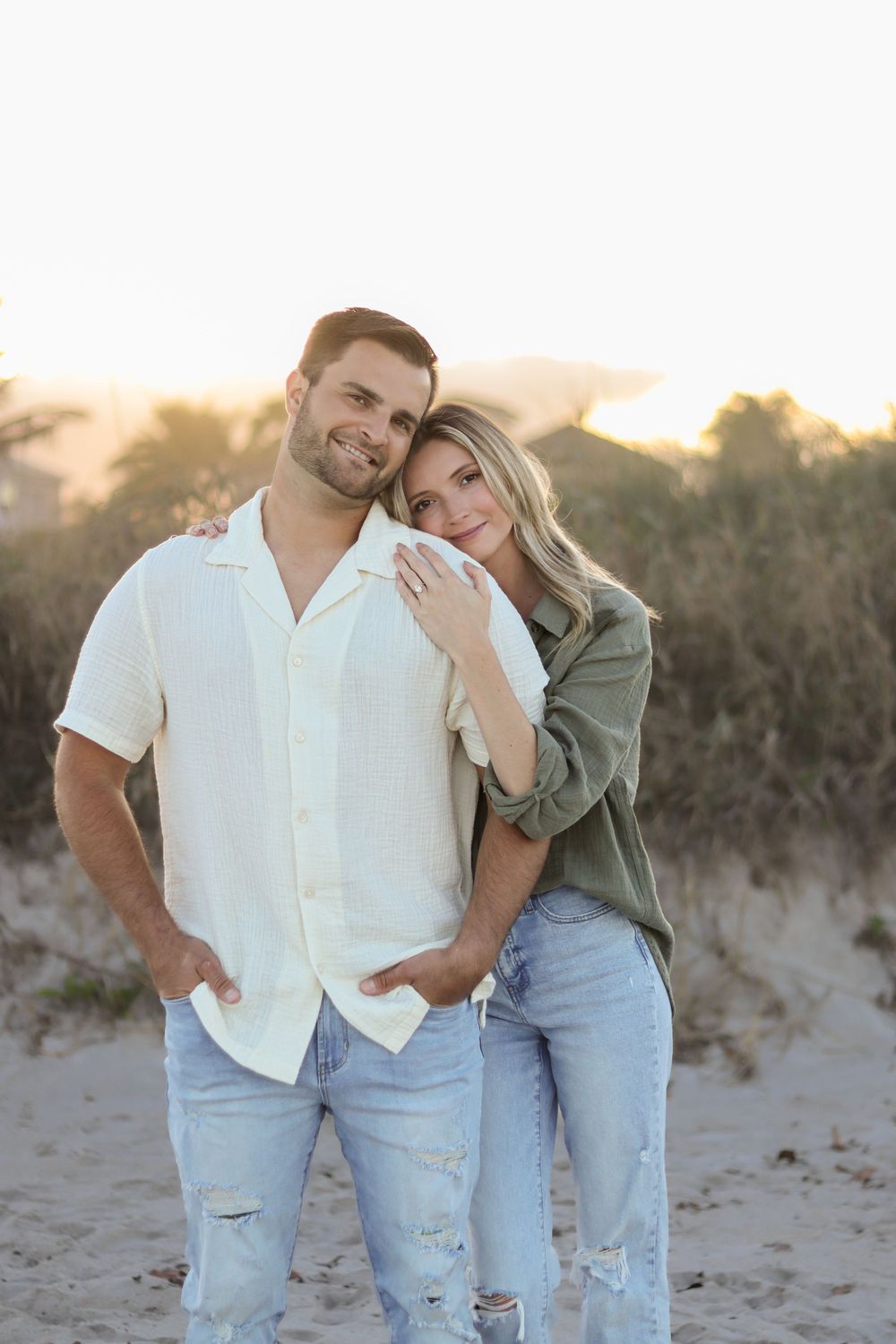 Family Engagement Couples Beach Photography Portraits Session Local Vero Beach Florida Photographer