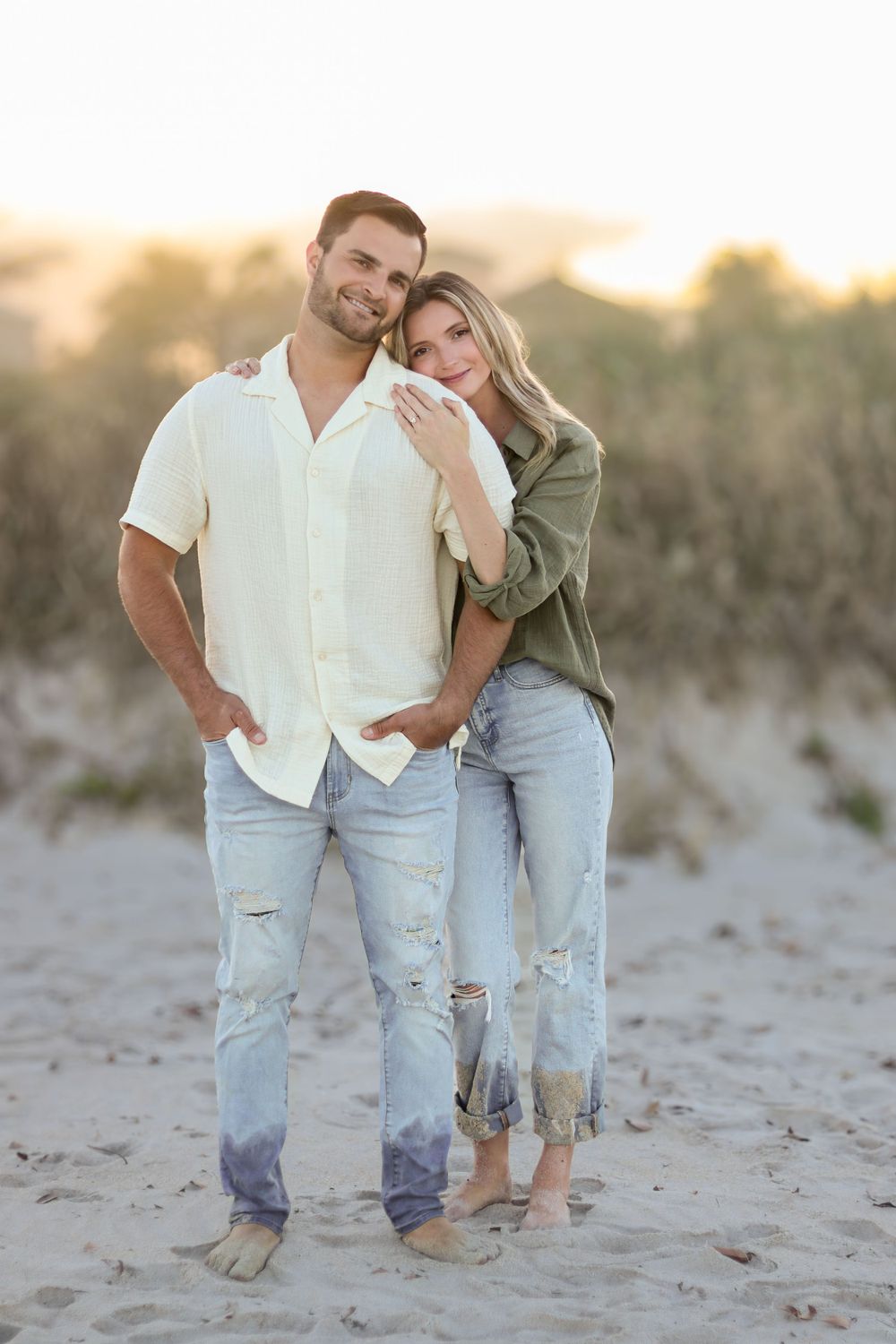 Family Engagement Couples Beach Photography Portraits Session Local Vero Beach Florida Photographer