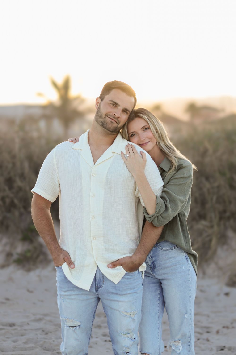Family Engagement Couples Beach Photography Portraits Session Local Vero Beach Florida Photographer