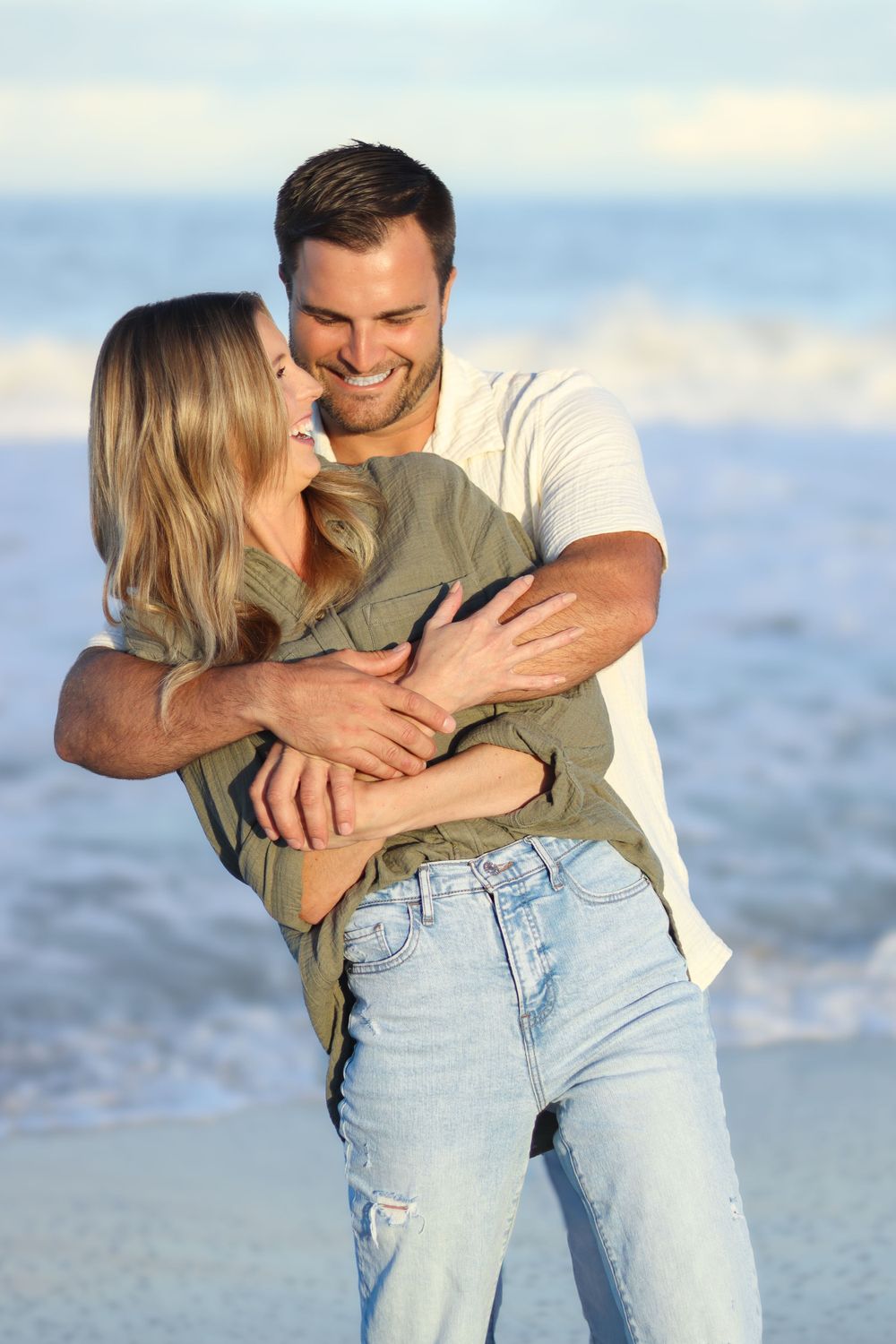 Family Engagement Couples Beach Photography Portraits Session Local Vero Beach Florida Photographer