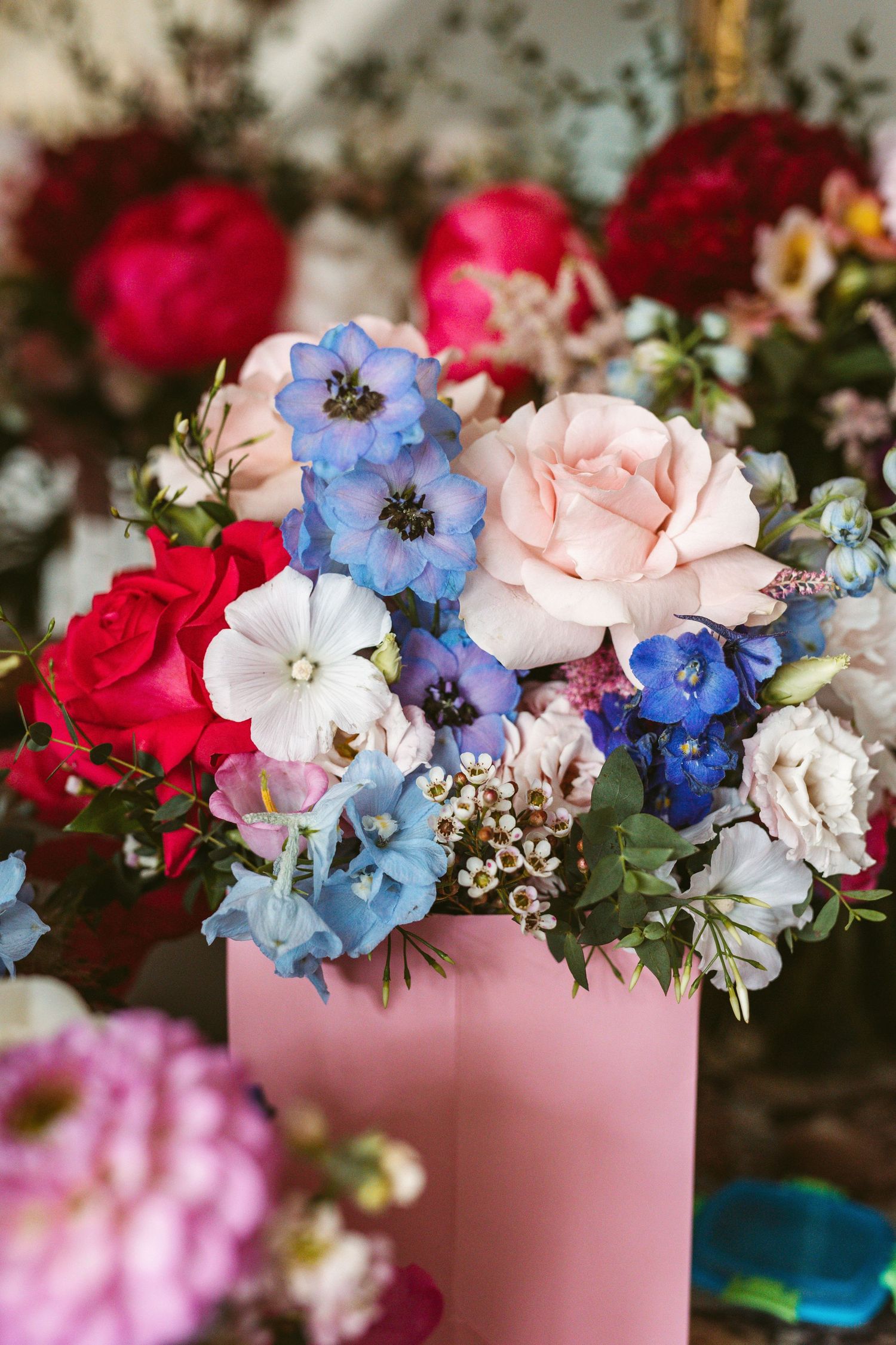 Beautiful colourful Bridal bouquet