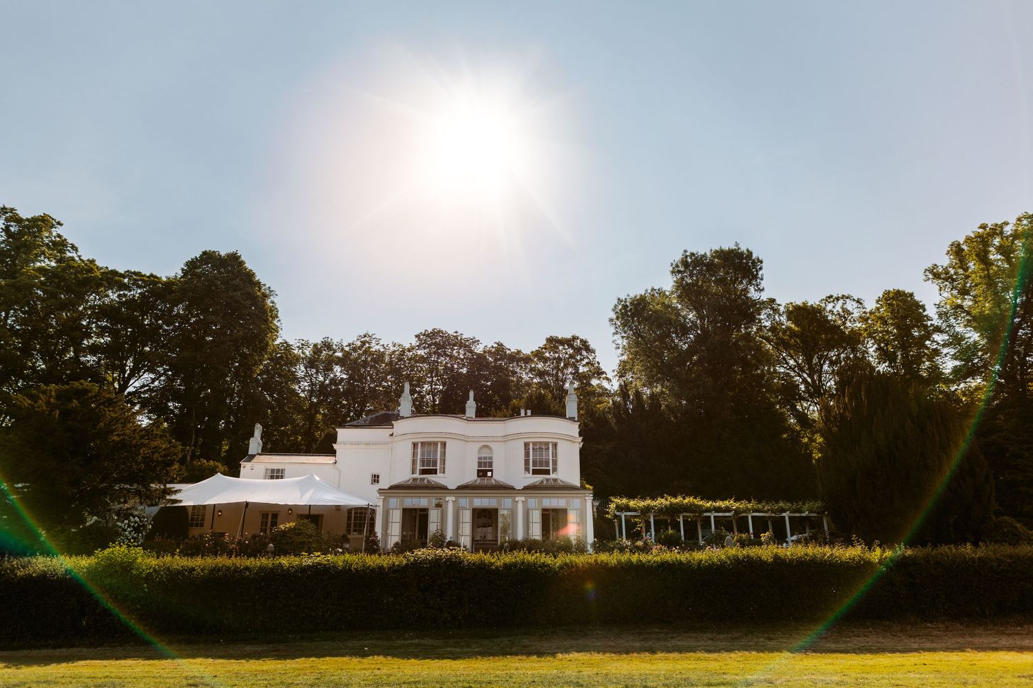 Remenham Court Wedding venue Henley upon Thames summer wedding Royal Regatta