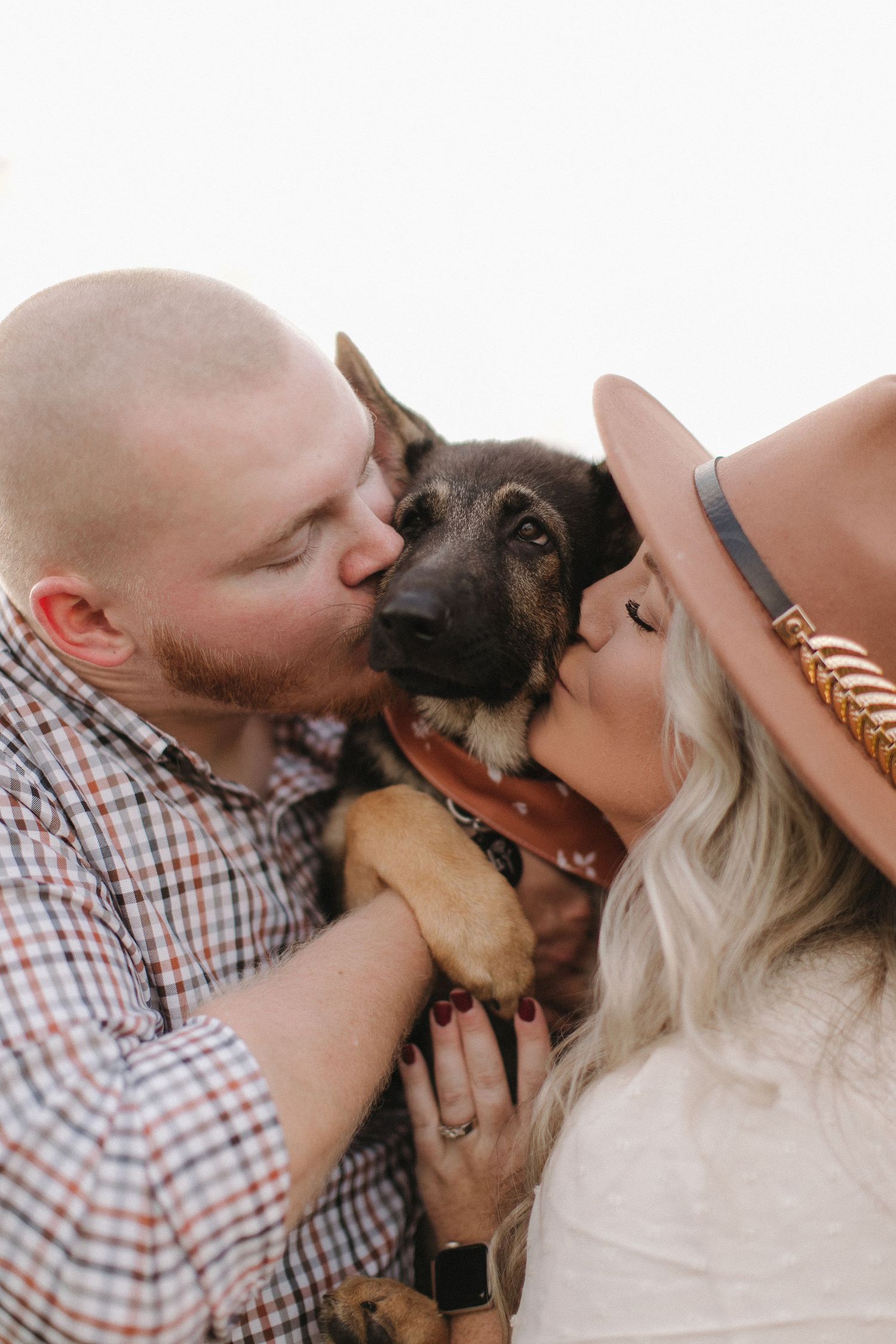 Winston Salem Couple Dog Photographer
