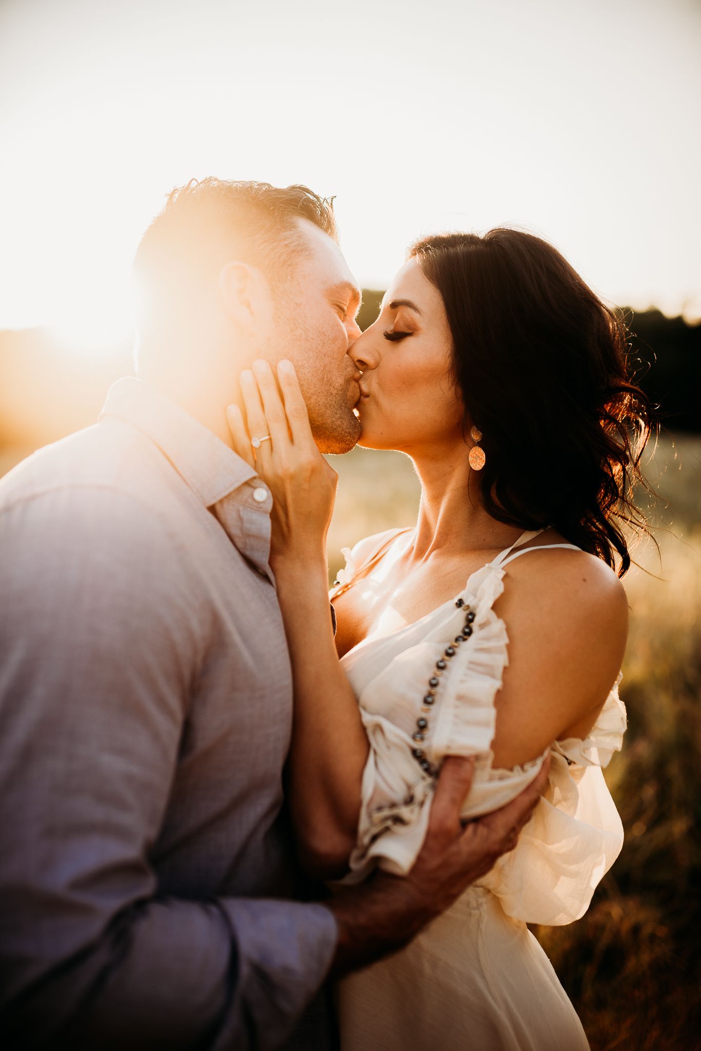 sunset family lifestyle photoshoot session san antonio couples engagement