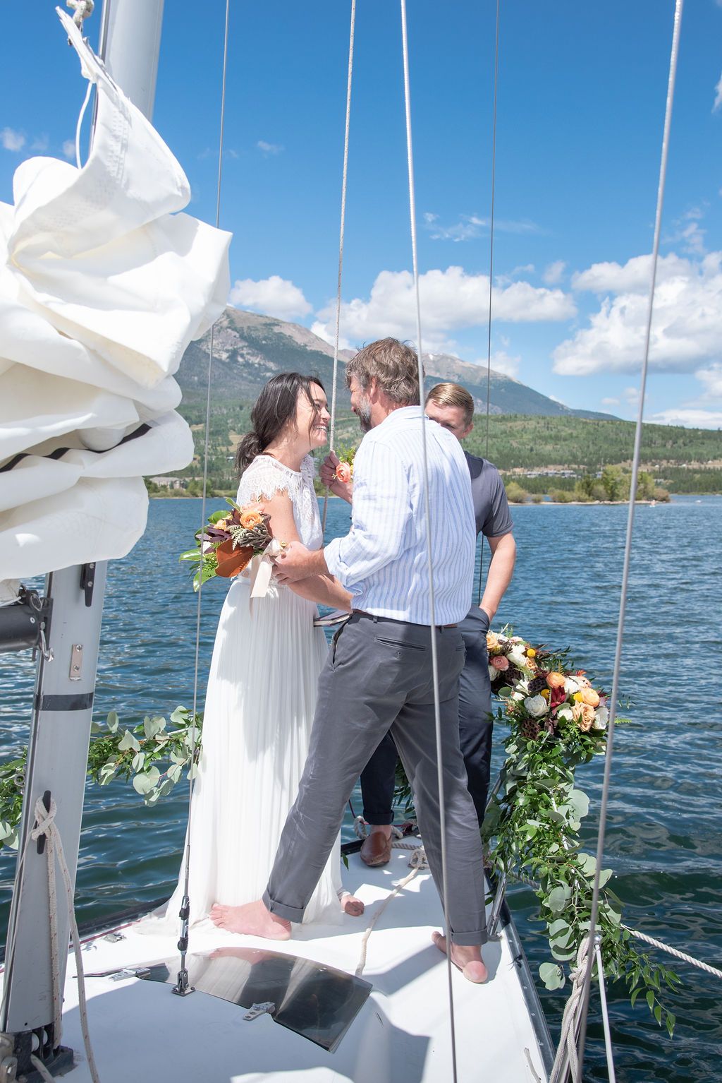 Colorado Elopement, Sailboat Elopement, Sailboat Wedding, Colorado Wedding, Vail Photographer, Cute Colorado Elopement, Sailing Elopement
