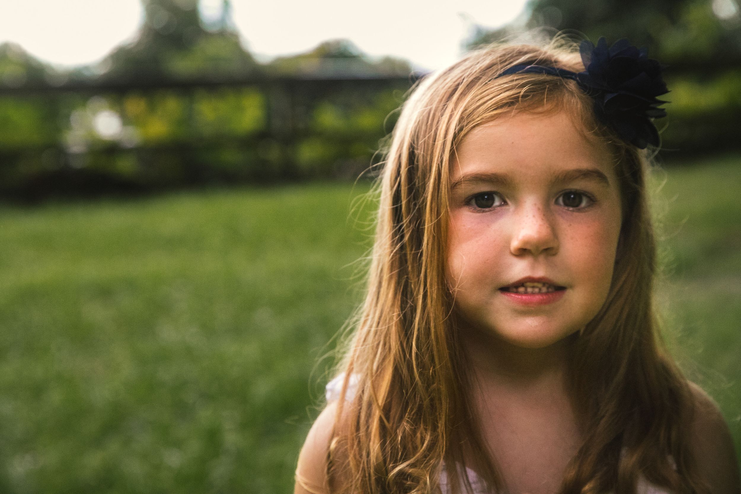 Smiling Girl - Family Photo Session - Alpine Groves Park, FL