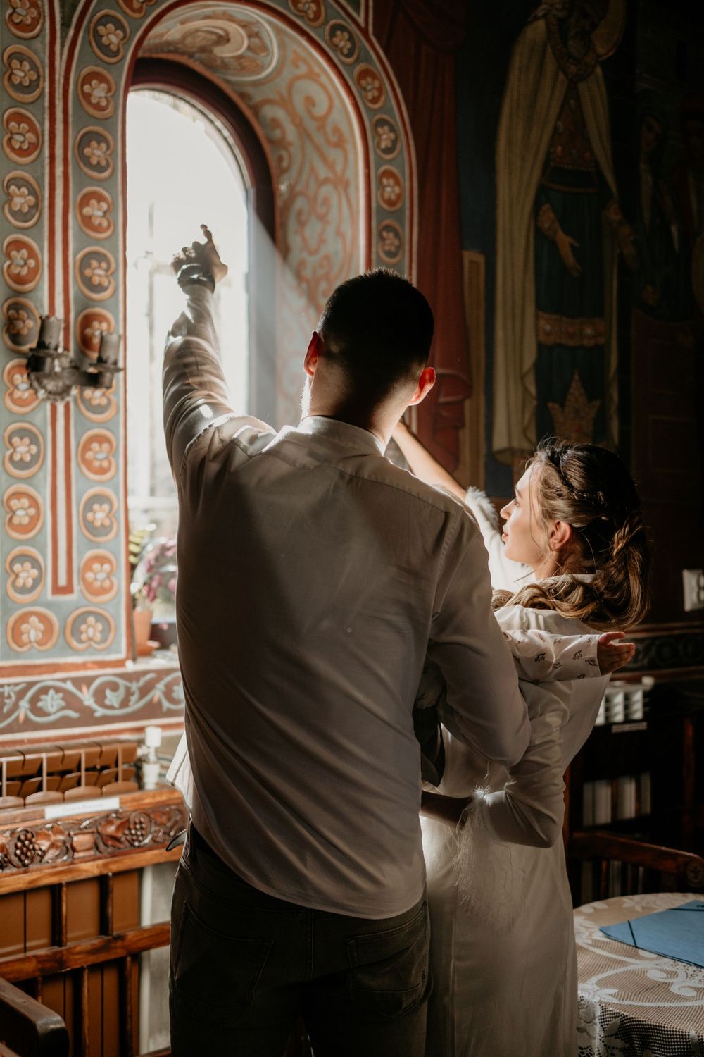 професионално фото заснемане на кръщене - семейство