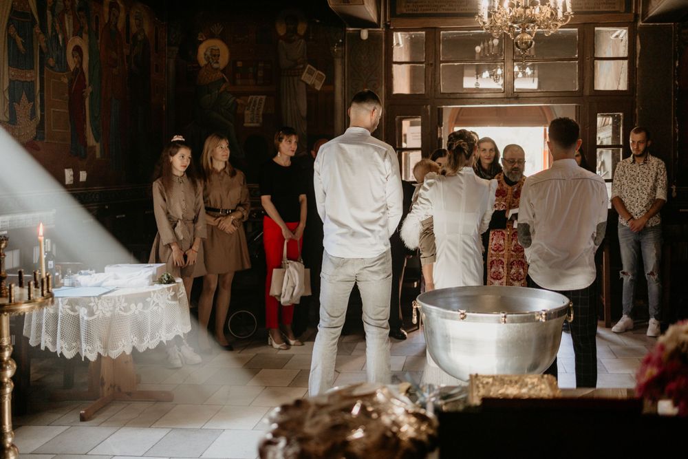професионално фото заснемане на кръщене