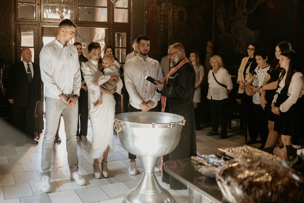 професионално фото заснемане на кръщене