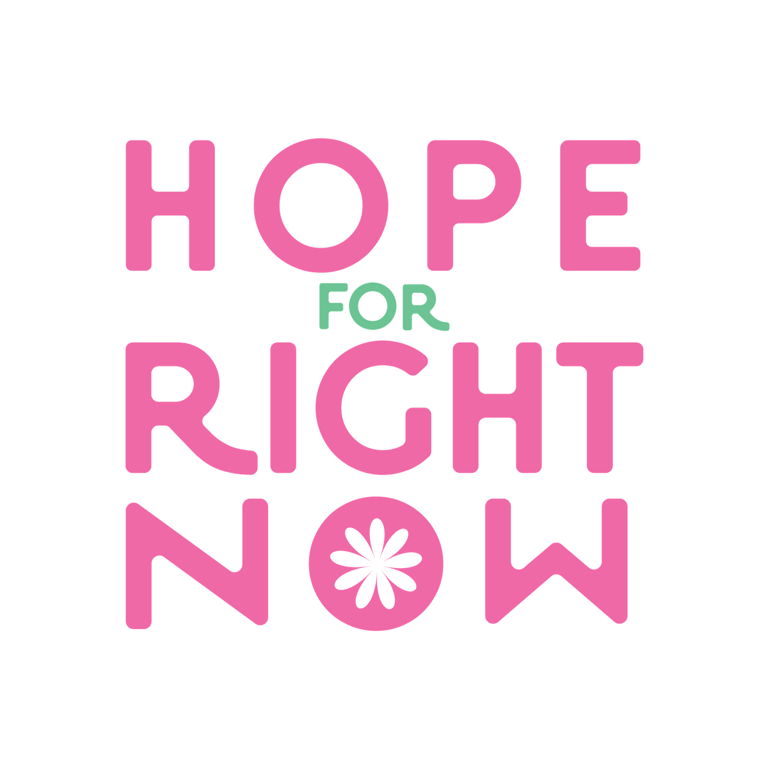 Logo Design for Walking with Purpose Podcast "Hope For Right Now"