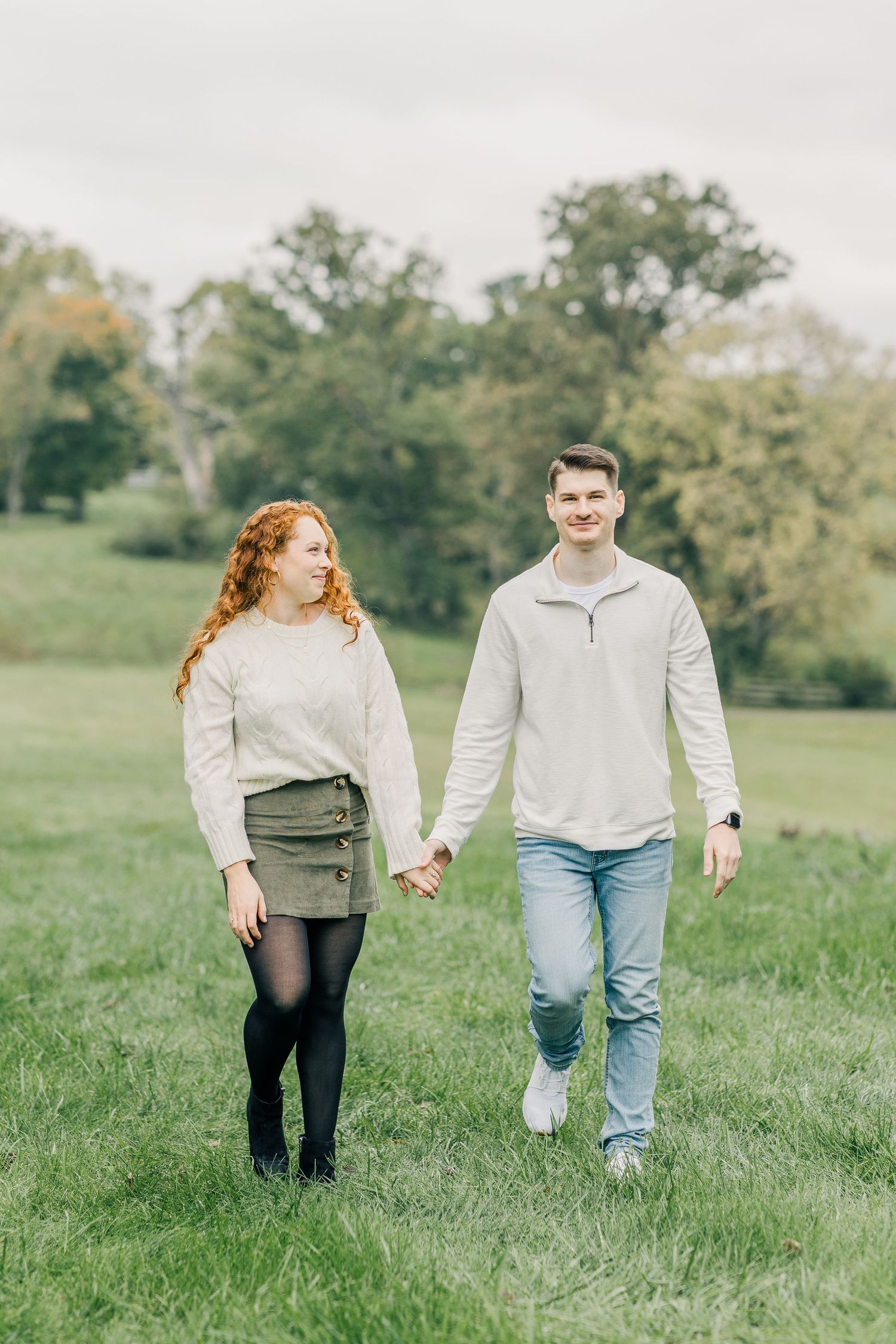 OATLANDS HISTORIC HOUSE LEESBURG VIRGINIA ENGAGEMENT PICTURES