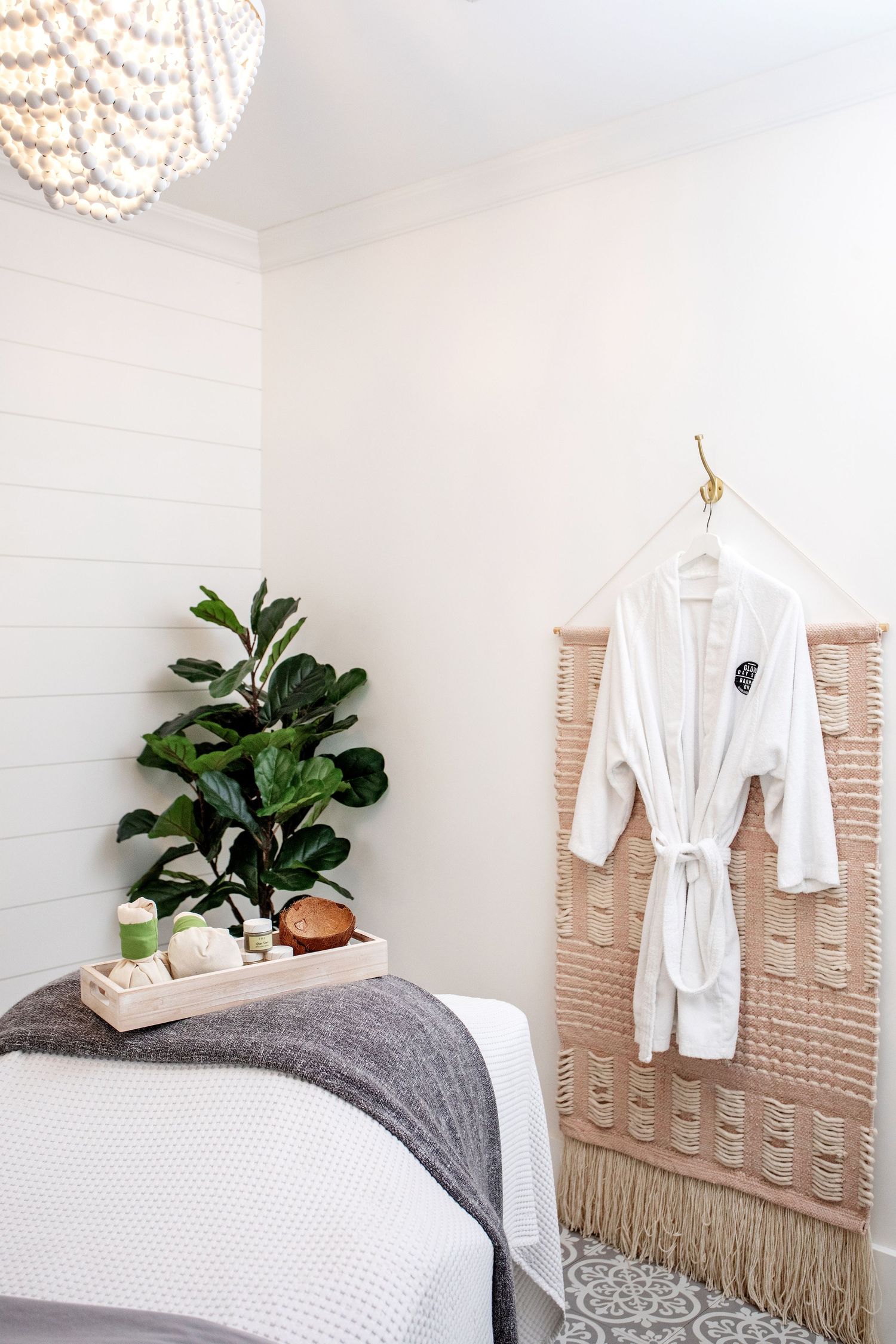 Treatment Room at Glow Day Spa.
