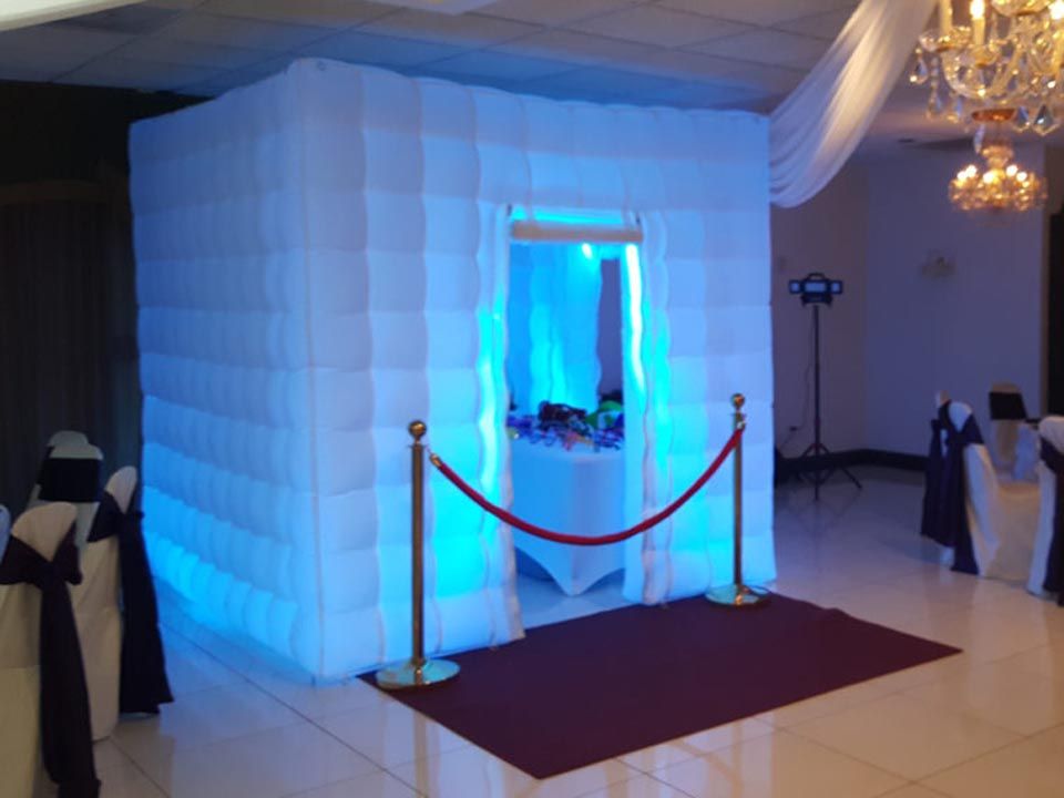 Our White Booth