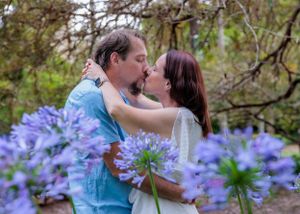 engagement photography portrait Brisbane City Botanical Gardens
