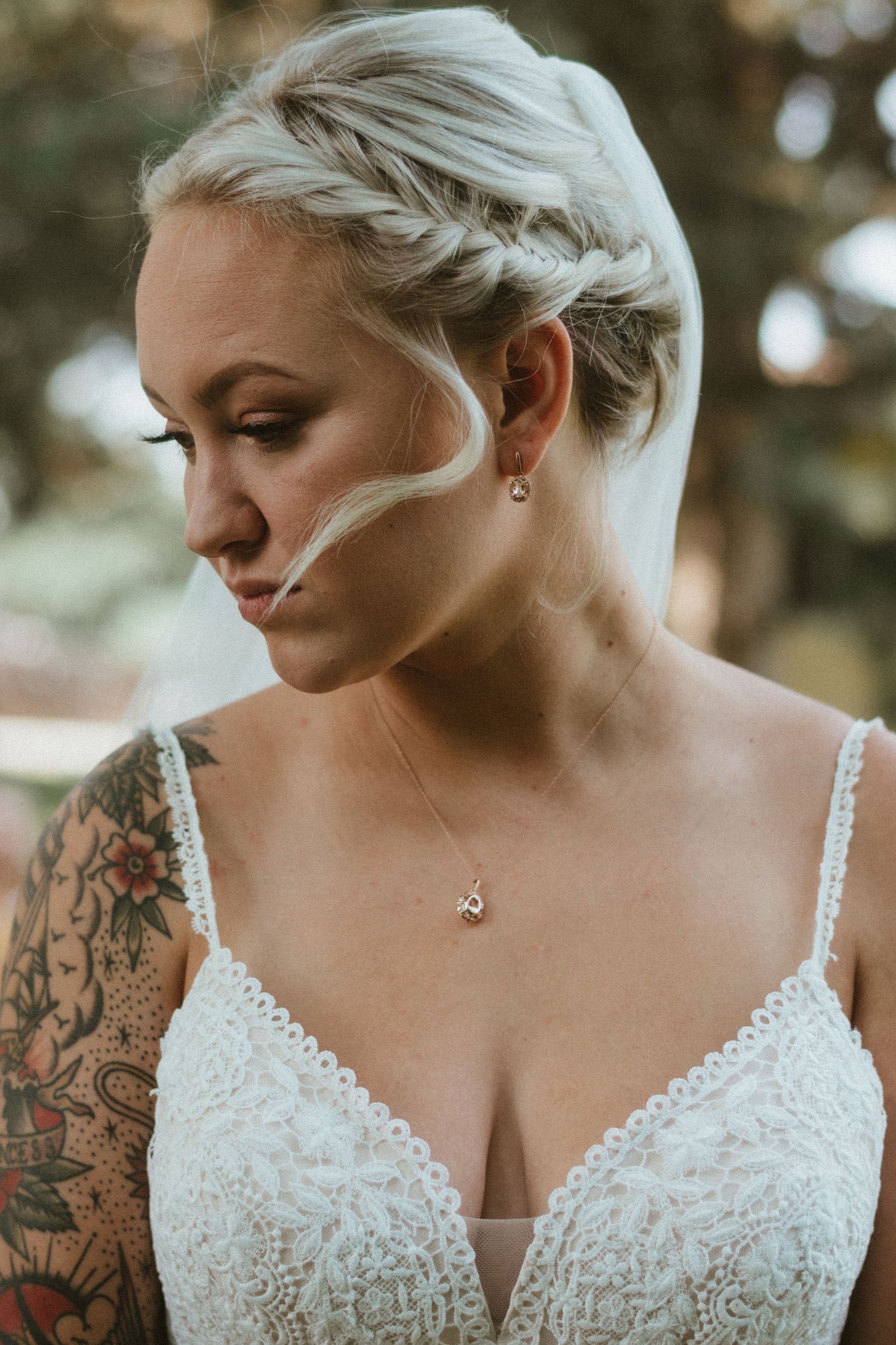 blonde bride tattoos inspo