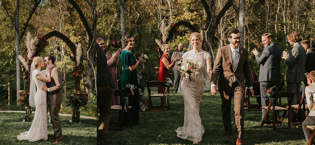 intimate backyard elopement in The Woodlands, Tx